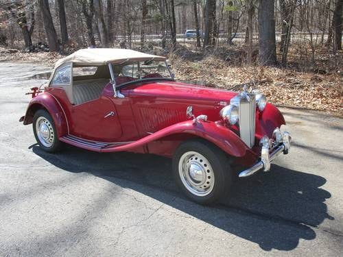 1951 MG TD Right Hand Drive Very Presentable - SOLD