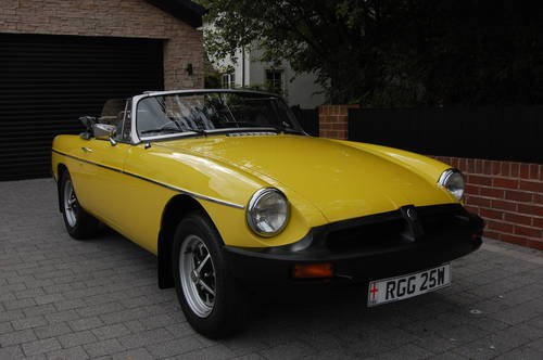 1980 MG MGB 1.8 ROADSTER 2DR For Sale