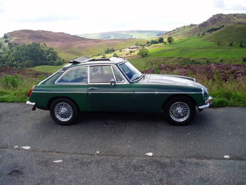 1980 '79/80 MGB GT(Chrome conversion)chrome wires etc.. SOLD