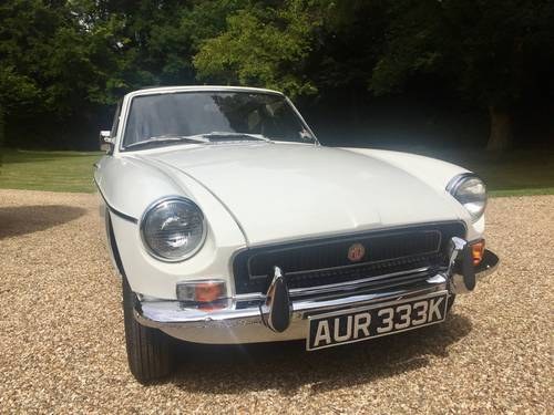 1971 MGB GT - excellent condition SOLD