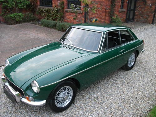 MGB GT, 1 PREVIOUS OWNER, 1970, Wire Wheels, O/D For Sale