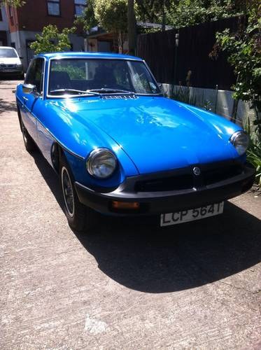 Mgb GT 1978 lovely classic car only 64000 miles In vendita