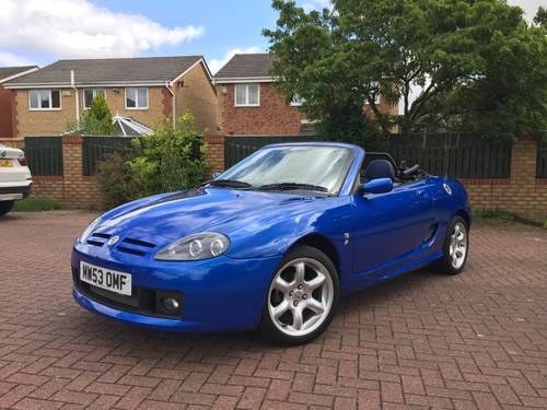 2003 MG TF 1.8 Cool Blue 135 Limited Edition SOLD