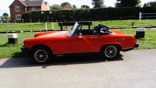 MG Midget 1979 Red 58000 miles warranted For Sale