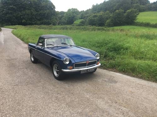1975 Stunning Mgb Roadster For Sale