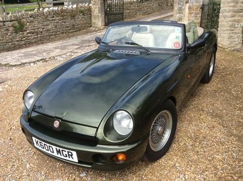 1995 MG RV8 Re-import, Exceelent cond SOLD