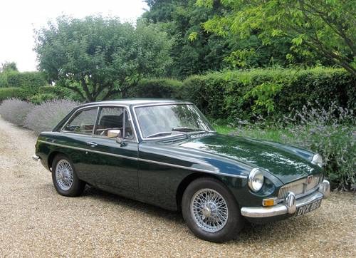 MGB GT ” Chrome Bumper” 1969 For Sale by Auction