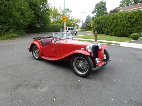 1948 MG TC RED A GOOD DRIVER - SOLD