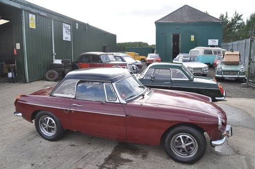 1973 MG MGB CHROME BUMPER ROADSTER TAX EXEMPT O/D For Sale