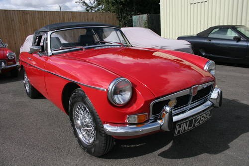 1973 MGB roadster  with power steering For Sale
