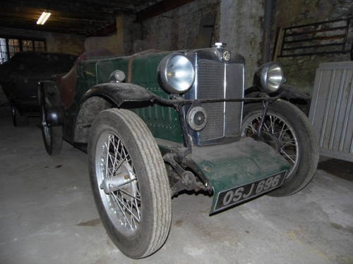 1931 MG MMM MIdget For Sale by Auction