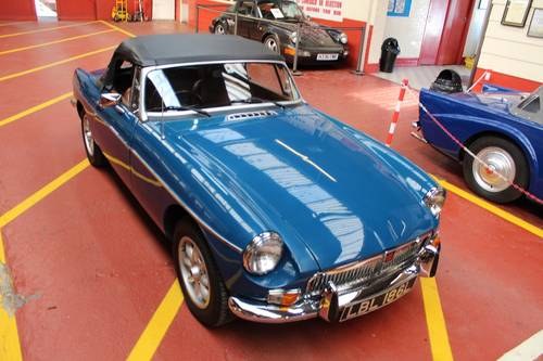 MG B Roadster 1972 - To be auctioned 27-10-17 For Sale by Auction