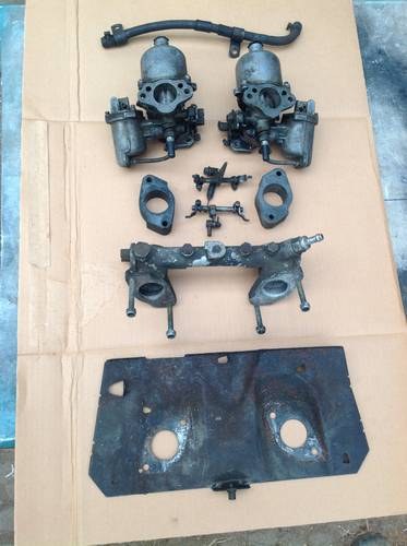 MGB SU Carb Assembly & Manifold. HS4  Early For Sale