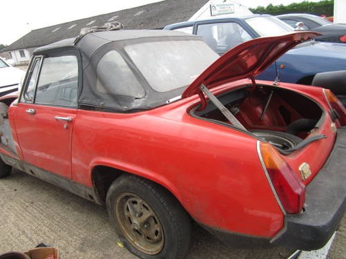 1977 Mg midget 1500 *garage find~spares or repairs* SOLD