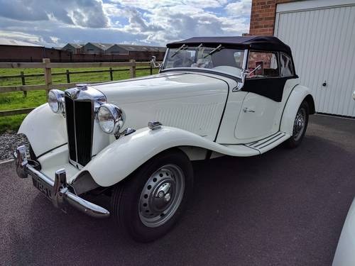 Beautiful 1953 MG-TD – Fantastic condition For Sale