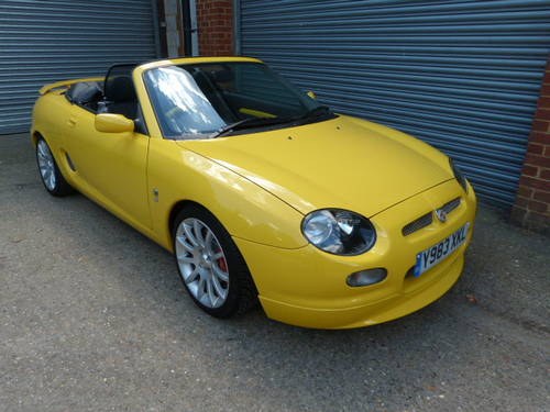 2001 MG MGF Trophy 160vvc, just 5,900miles For Sale