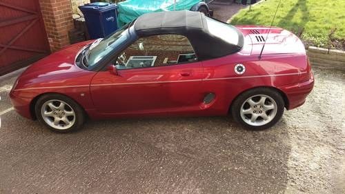 1998 Stunning Nightfire Red MGF 1.8 VVT Convertible For Sale