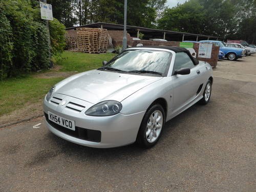 MG TF 115 2004 LOW MILEAGE SILVER For Sale