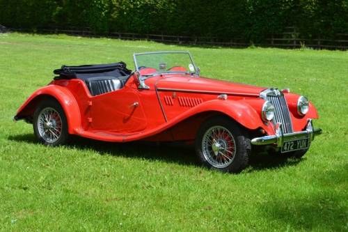 1954 MG TF1250 For Sale by Auction