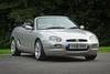 2001 MG MGF VVC in striking silver with tartan leather trim SOLD