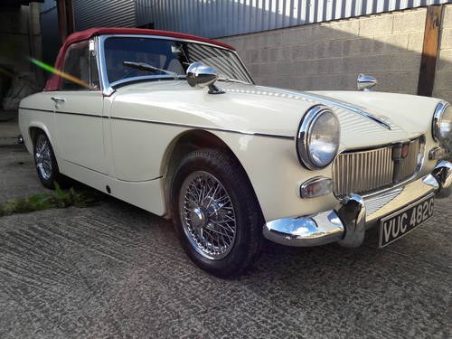 1968 Mike Authers Classics offers a stunning restored MG Midget  SOLD