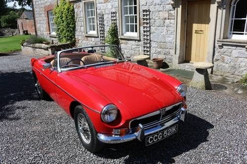 1972 MGB ROADSTER AUTOMATIC SOLD
