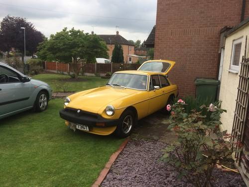 1979 For sale is my mgb gt For Sale