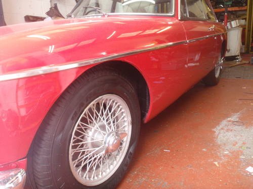 1967 MG BGT MK1 TIN TOP ,UNLEADED HEAD LONG MOT For Sale