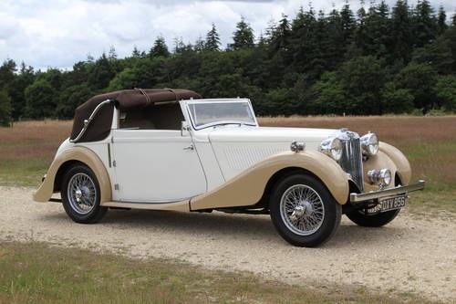 1937 MG SA DROPHEAD COUPE By TICKFORD For Sale