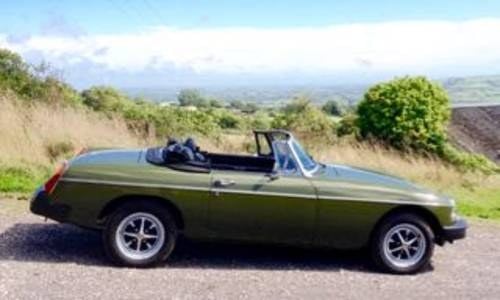 1976 Solid, usable MGB in excellent condition SOLD