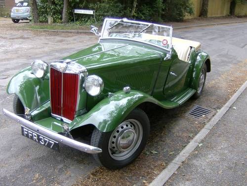 1951 MG TD  for Sale in Hampshire... For Sale