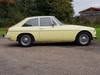 MG B GT, 1969, Primrose Yellow SOLD