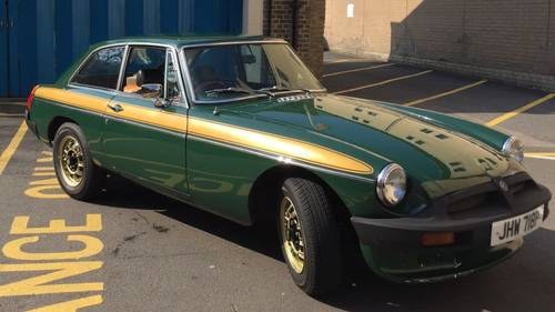 1975 MGB GT Jubilee Edition For Sale