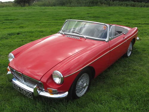 1965 MGB with Heritage shell For Sale In vendita
