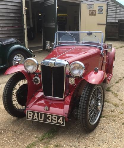 1935 MG PA Midget for sale in Hampshire... For Sale