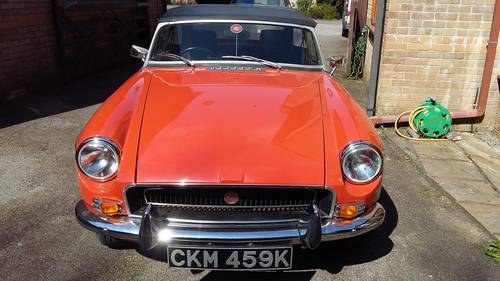 MGB 1972 Roadster For Sale