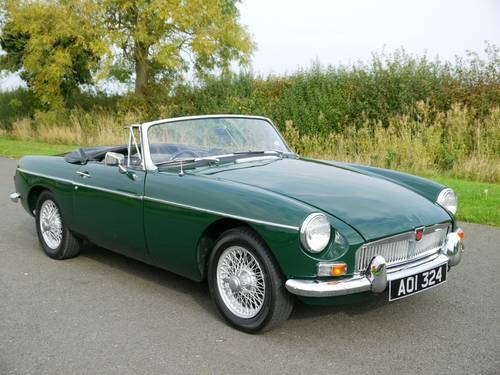 1969 MGB Roadster. Lots of Recent Expenditure.  SOLD