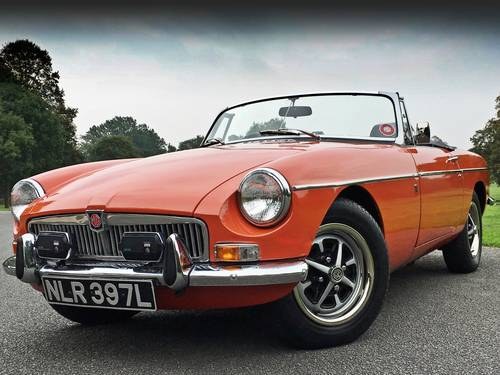 1972 MGB ROADSTER - AMAZING ORIGINAL PAINT!! For Sale