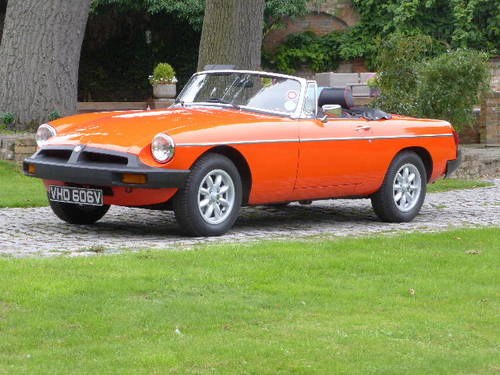 1979 MGB Roadster For Sale