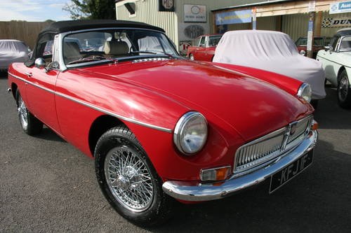 1969 MGB HERITAGE SHELL, 700 miles since built .KFJ 1F. For Sale
