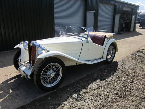 **OCTOBER AUCTION** 1949 MG TC For Sale by Auction