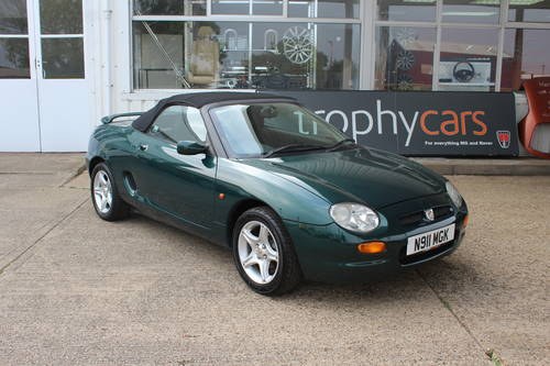 1996 MGF, 39K MILES, RACING GREEN, SOFT TOP, RAC, WARRANTY For Sale