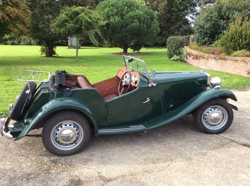1953 MG TD, one owner last 50 years SOLD