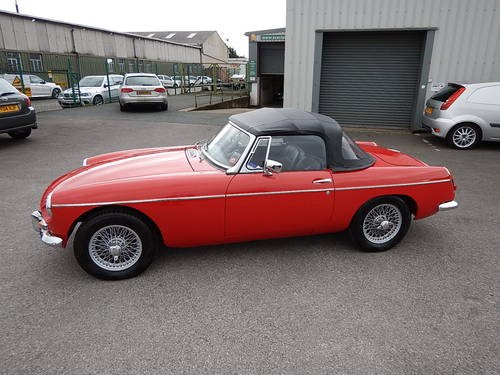 1964 MGB Roadster ~ Pull Handle Model ~  SOLD