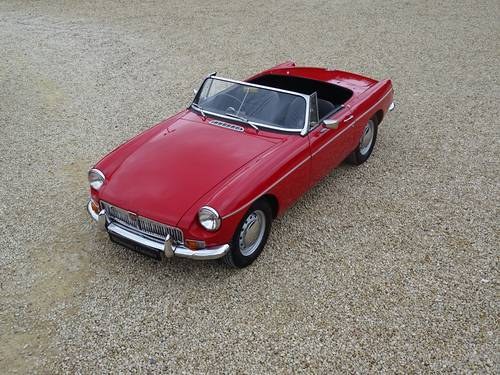 Two owners from new MGB Roadster – Heritage Re-shell SOLD