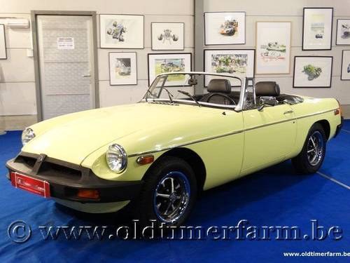 1977 MG B Roadster Rubber Bumper '77 For Sale