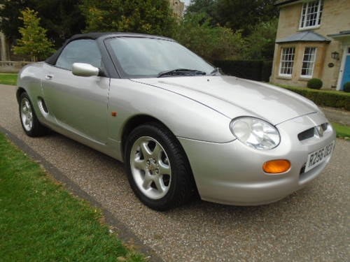 1998 MG MGF 2 seater Convertible.  For Sale