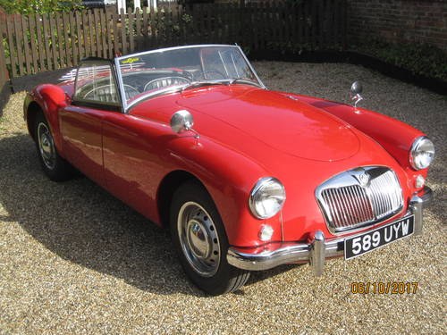 1956 MGA 1500 ROADSTER - NOW SOLD SOLD