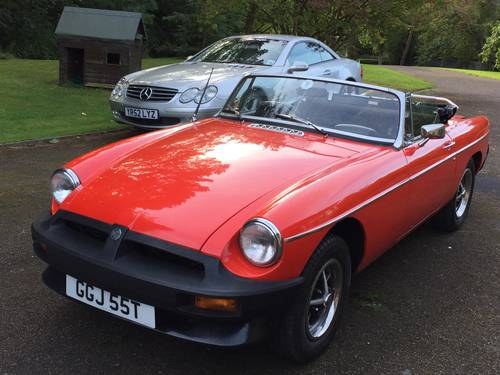 1978 MGB Convertible For Sale