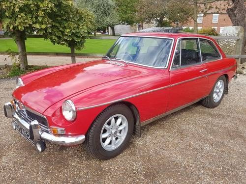**OCTOBER AUCTION** 1973 MG BGT For Sale by Auction